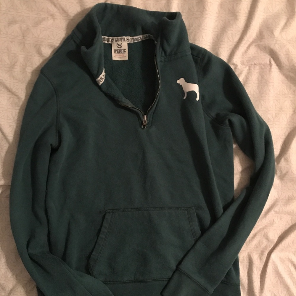 Victoria Secret Pink Half Zip